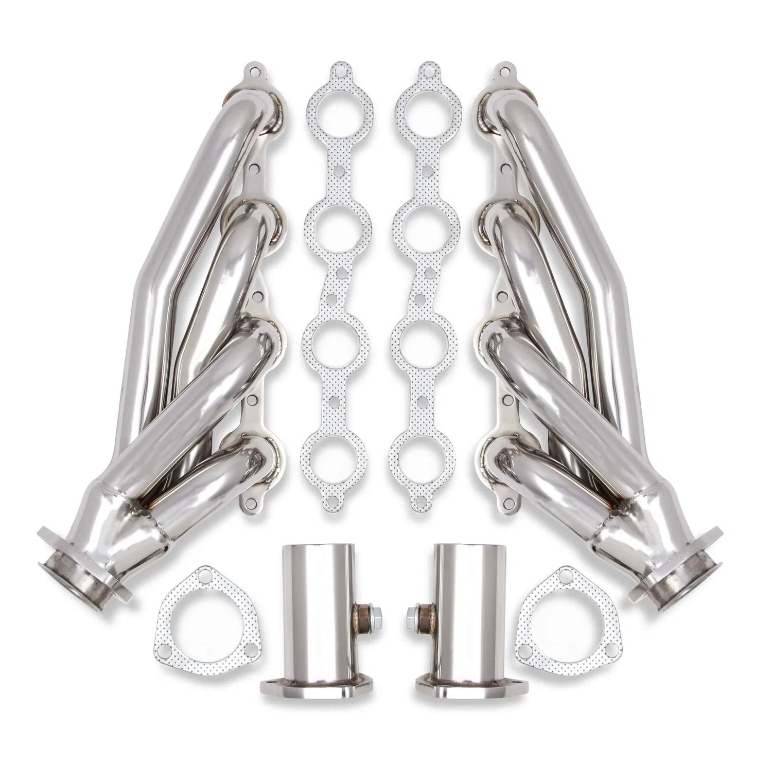 Flowtech Shorty Headers - Polished - 11576FLT